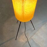 Mid-century minimalist tripod floor lamp by Hesse Leuchten, 1960s.