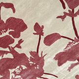 Modern carpets, floral art