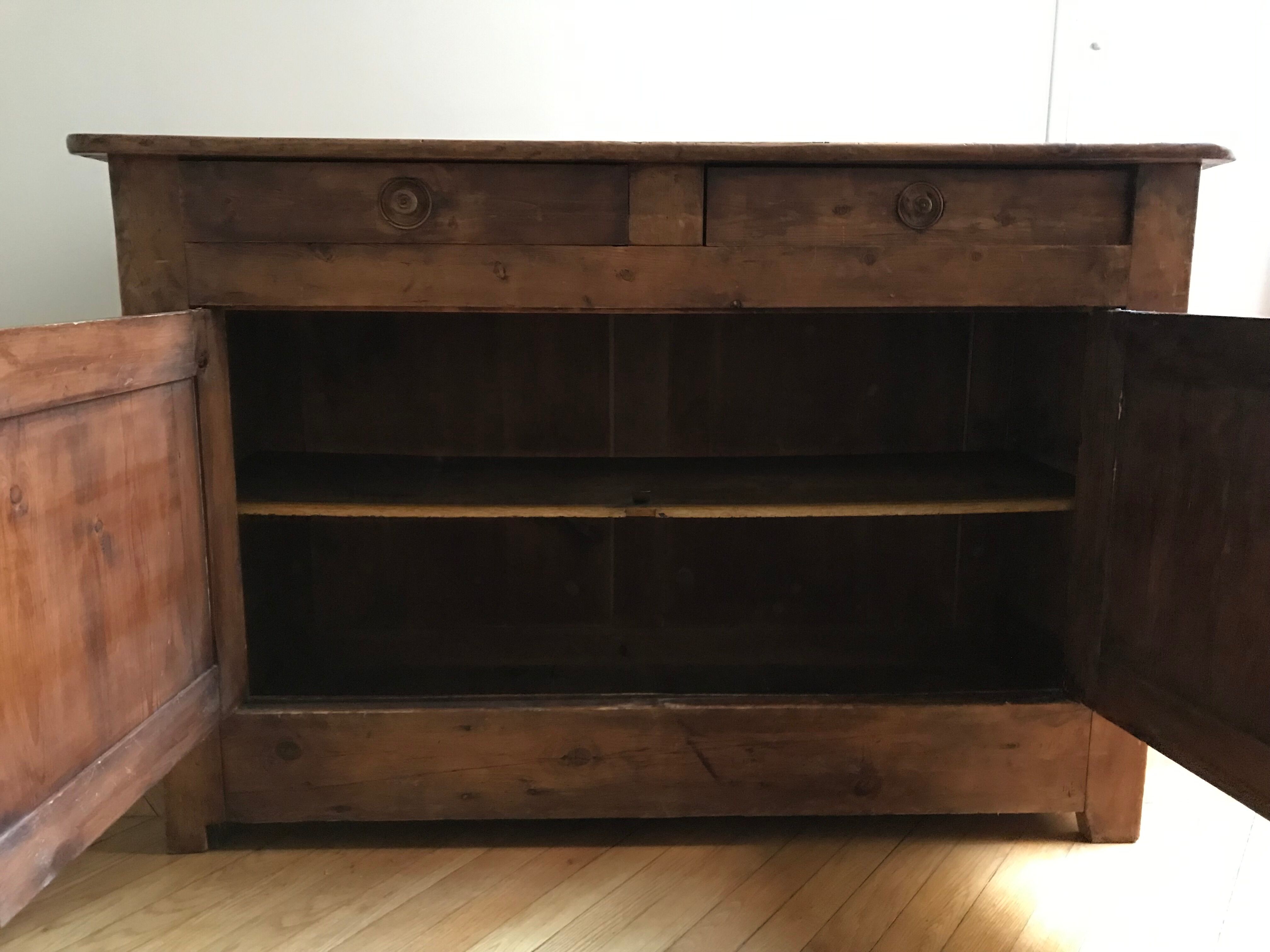 Old wooden buffet