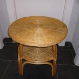 Table basse en osier