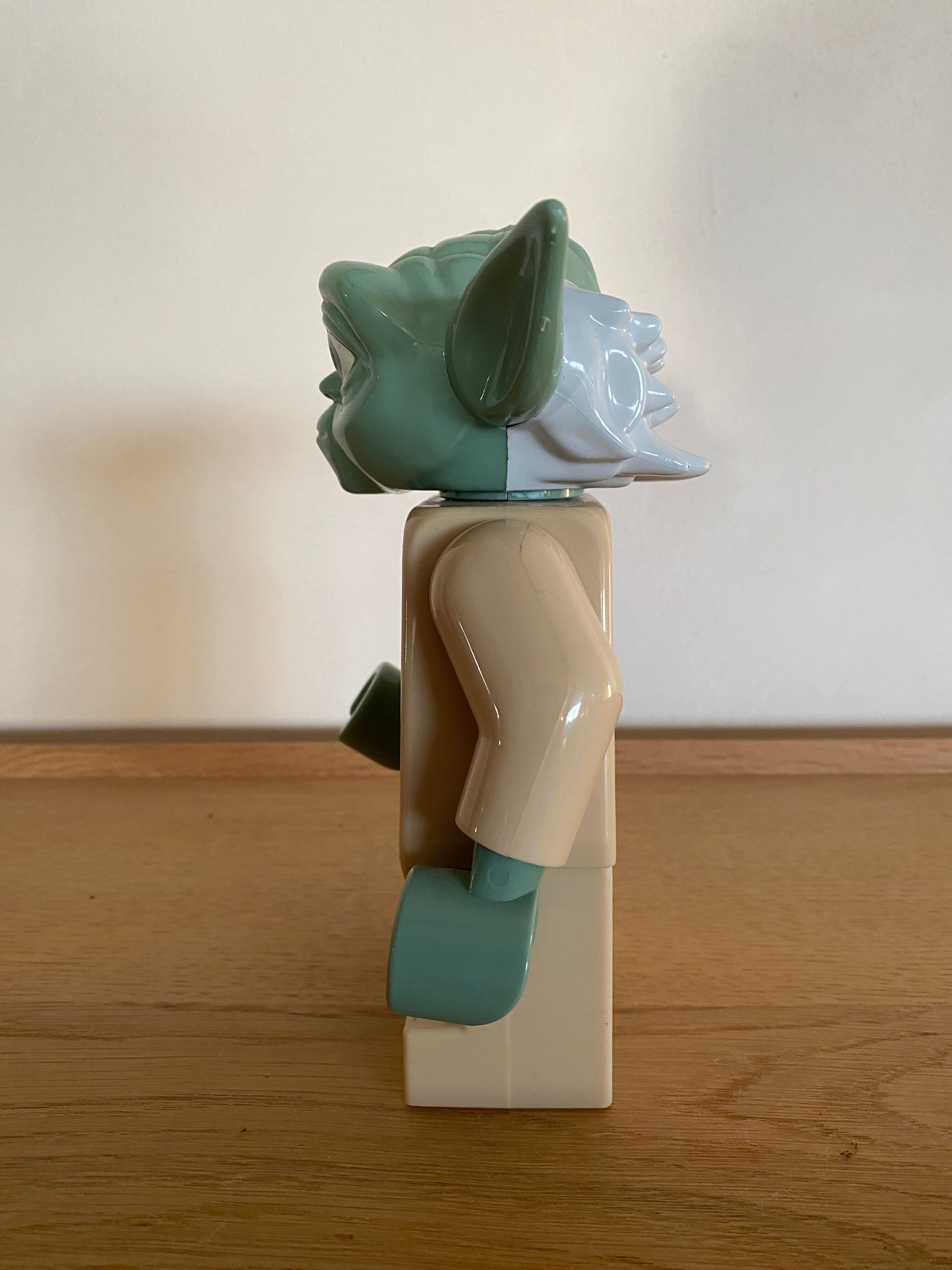 Lego Star Wars Yoda 10" Mini Figure Light Up Alarm Clock