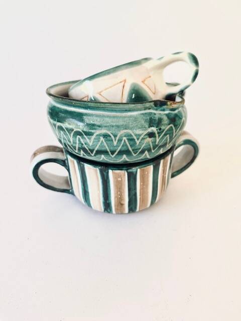 R.Picault ramekins, ceramics from the 60s-70s