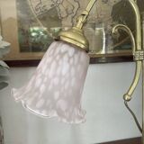 Lampe col de cygne vintage en laiton