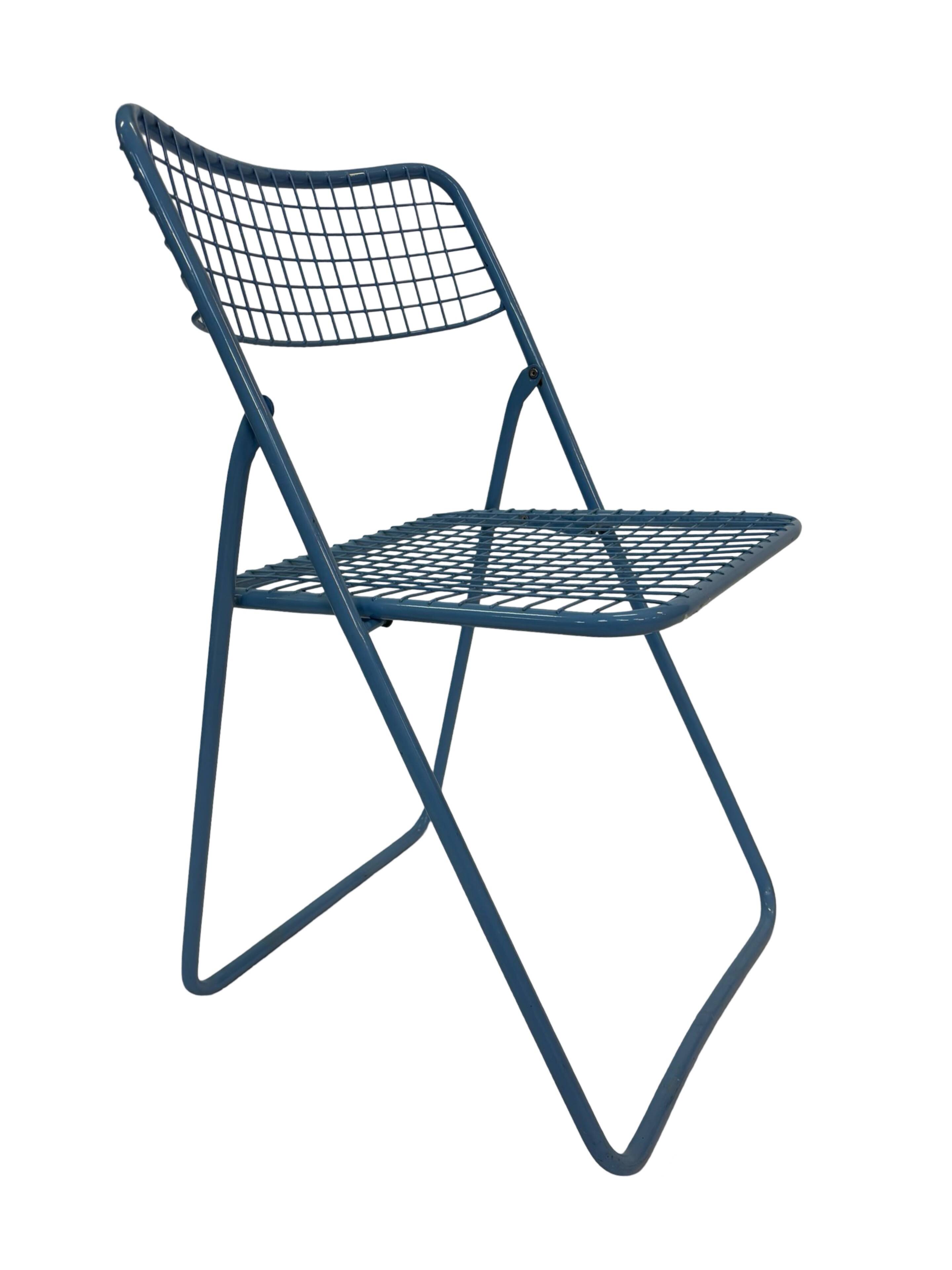 Vintage Folding chair "Ted Net" by Niels Gammelgaard for Ikea 1976