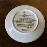 Porcelain plate by Sergio Budicin