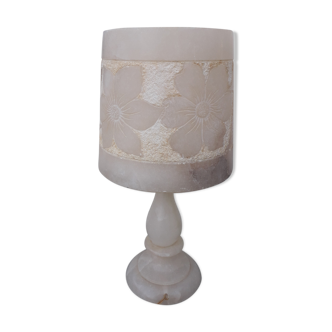 Alabaster tablelamp mid-century