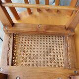 Children's chair in old canning 1950