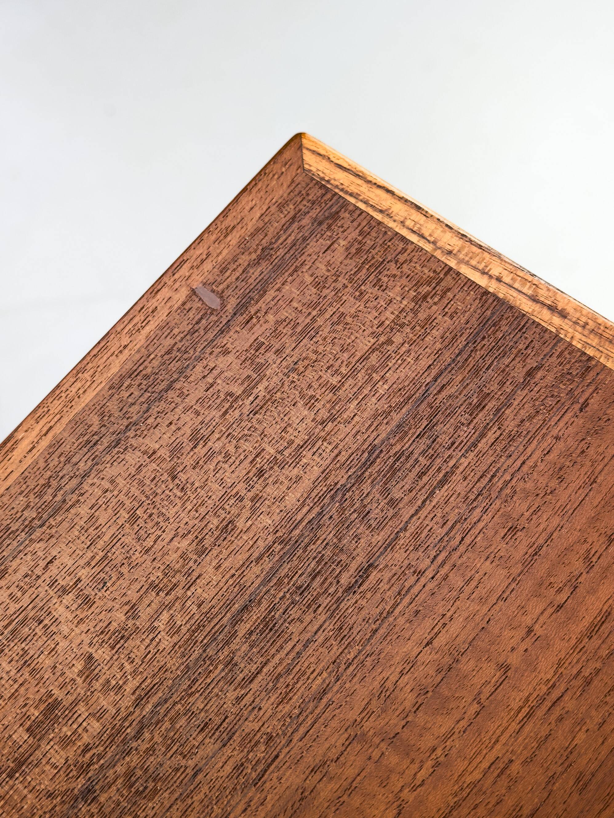 Danish teak desk with drawers, 1960s