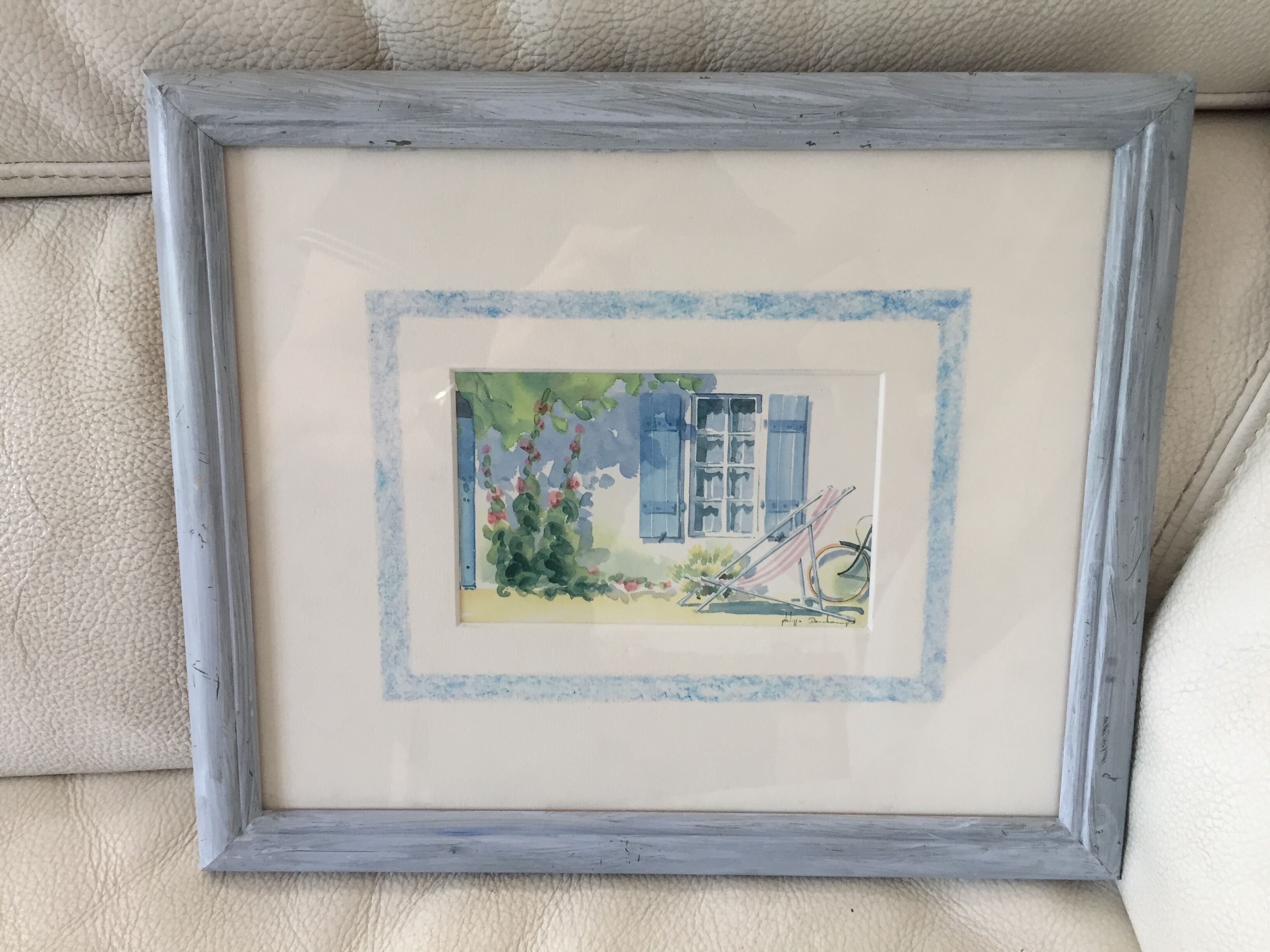 Painting by Philippe Deschamps