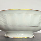 White porcelain salad bowl