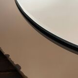 Two-tone smoked glass mirror, circa 1970