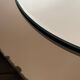 Two-tone smoked glass mirror, circa 1970