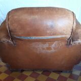 Club leather chair 50s