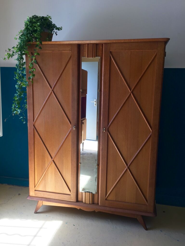 Vintage cabinet feet compass