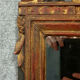 Louis XVI period mirror in gilded and laqué wood around 1800
