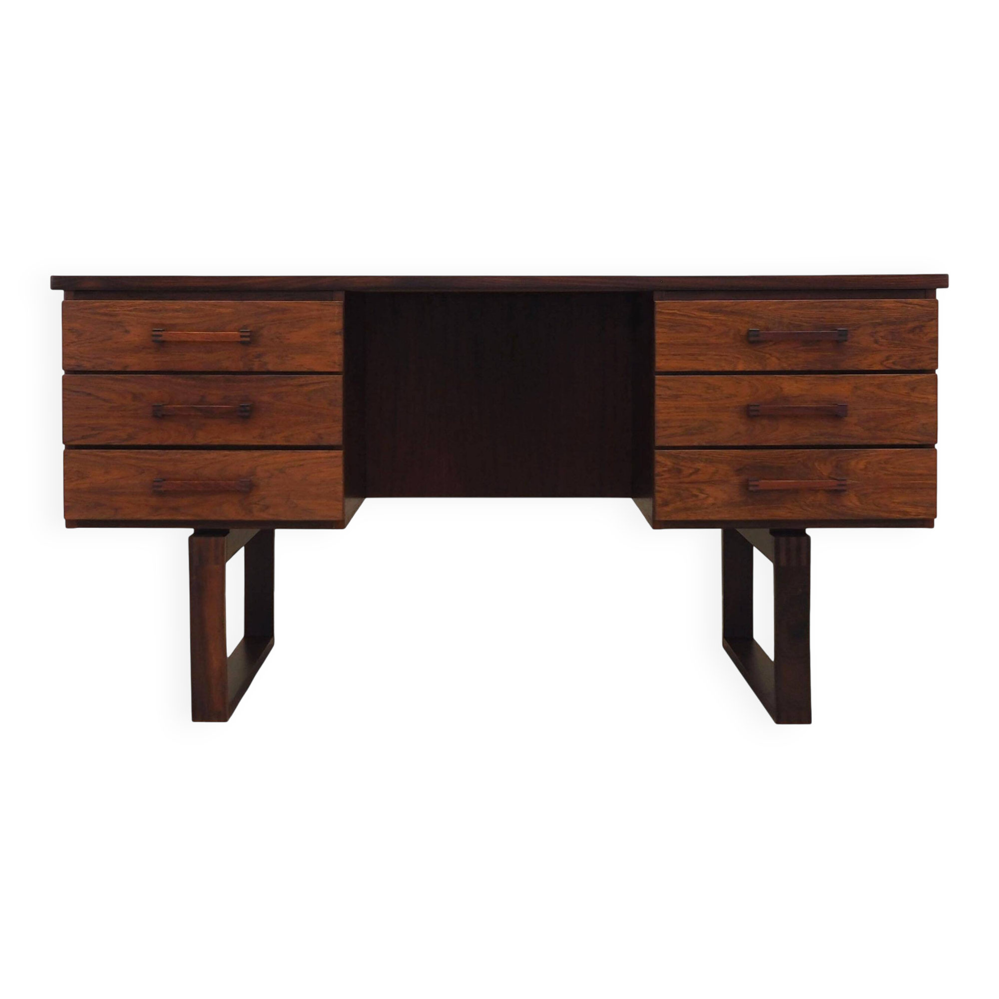 Rosewood desk, Danish design, 1960s, designer: Torben Valeur & Henning Jens