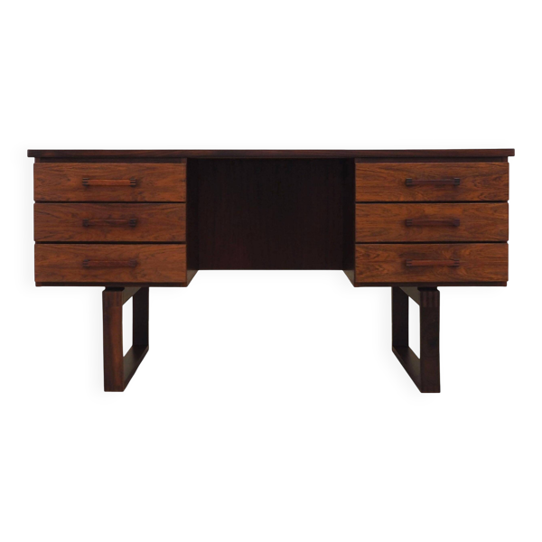 Bureau danois en palissandre par Torben Valeur et Henning Jensen, années 1960
