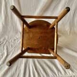 Old solid wood children's chair