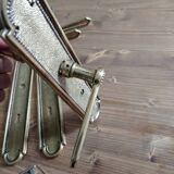 Set of bronze door handles