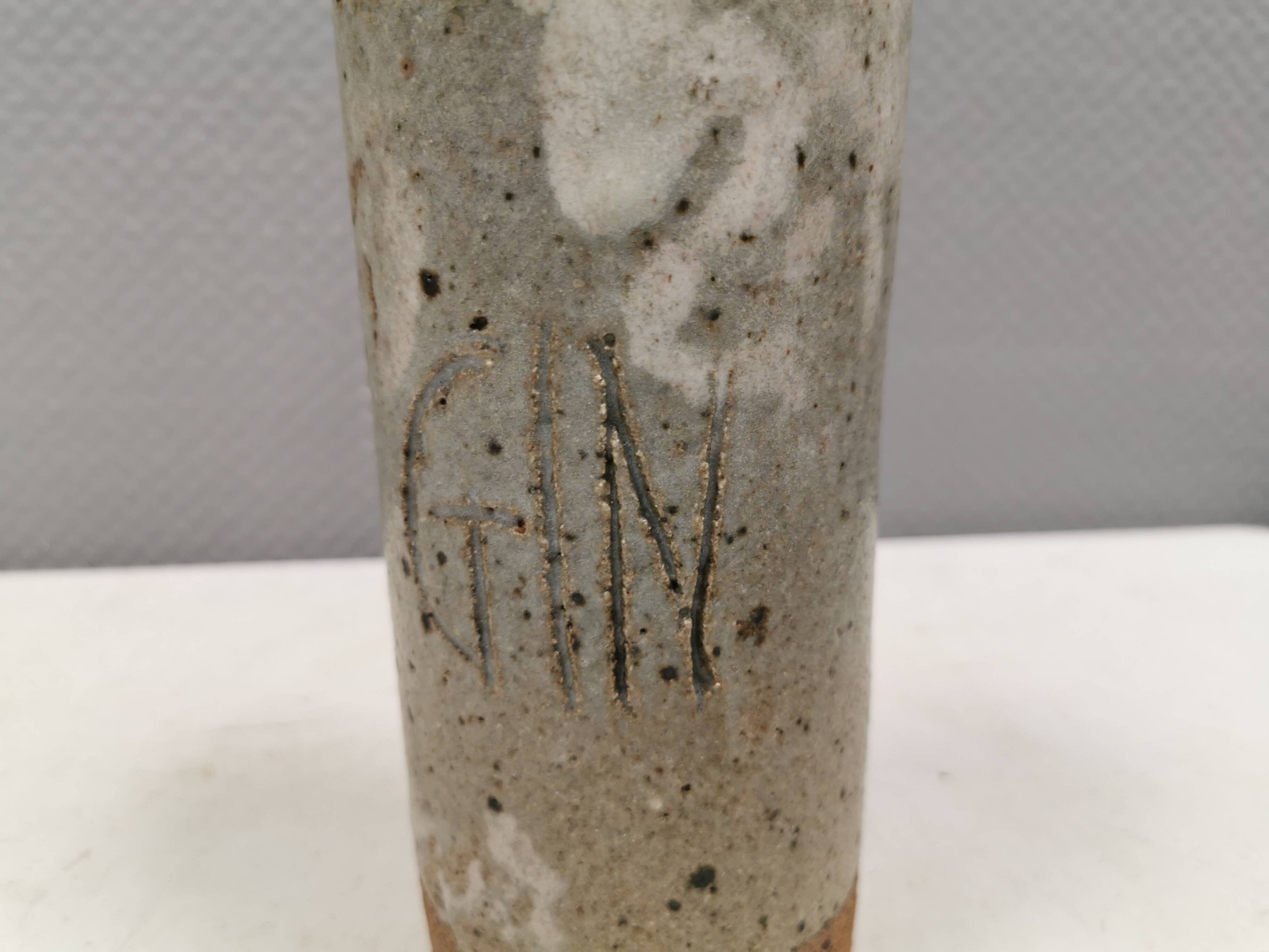 Ceramic bottle/vase, Danish from 1970-80.