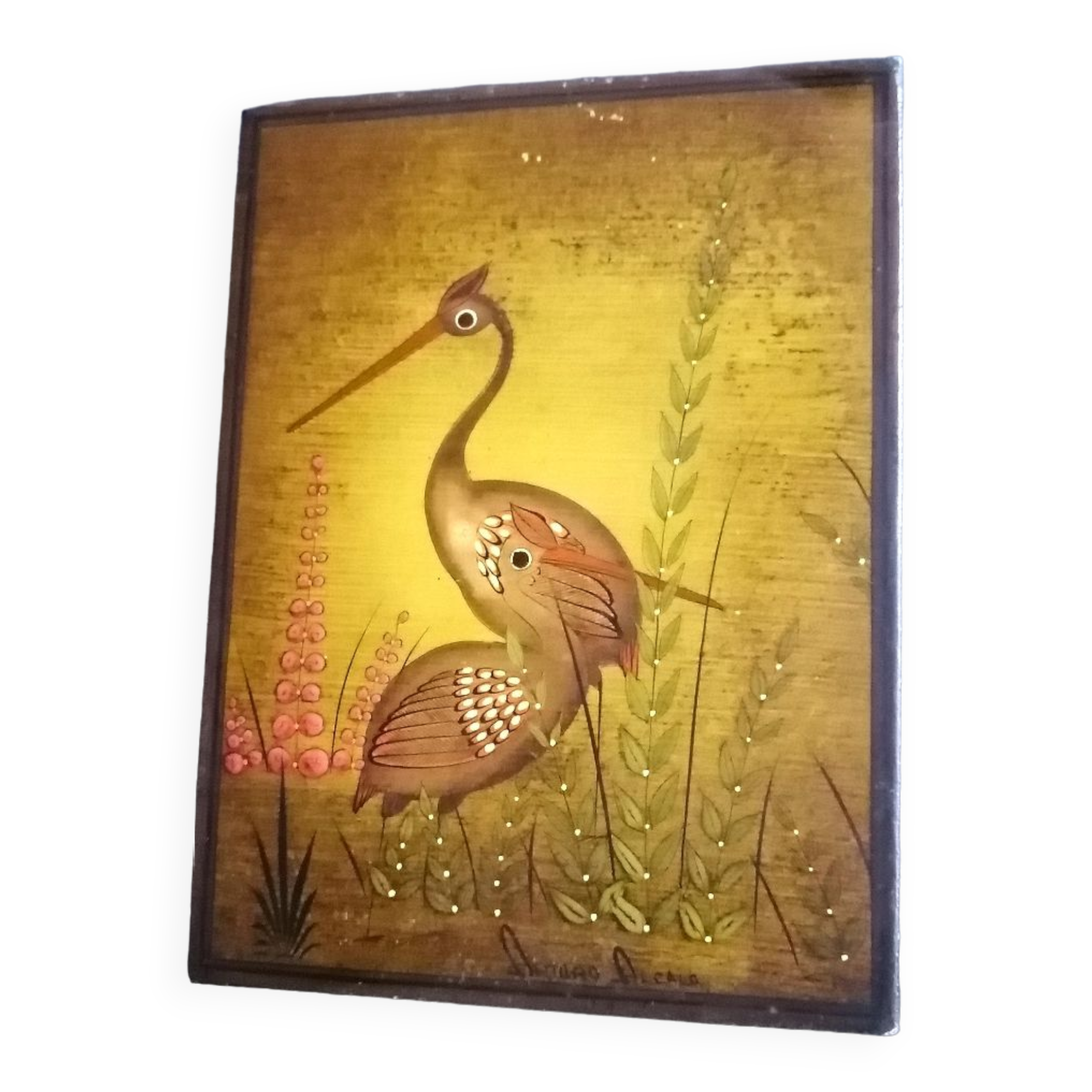 Painting Arturo Alcala