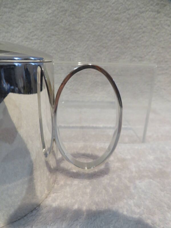 Belle théière métal argenté orfèvre Christofle modèle Mercury Sabattini