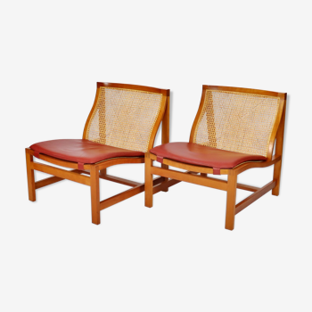 Pair of armchairs "The King Serie" by Rud Thygesen And Johnny Sörensen