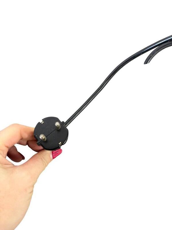 Lampe sur pied vintage orange rouge des années 70