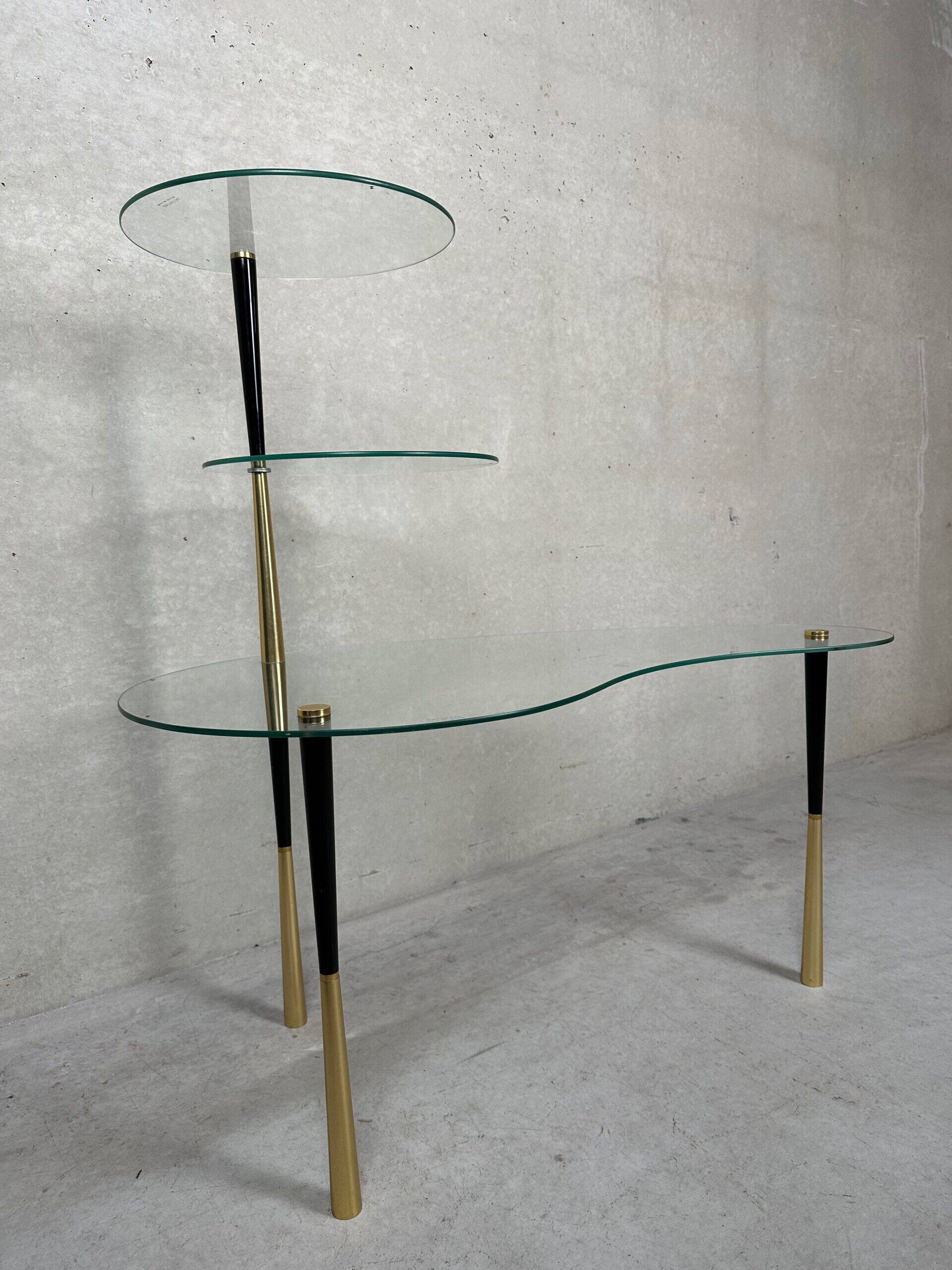 Vintage plant table or étagère