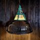 „Alma“ lampe industrielle ukrainienne verte / noire