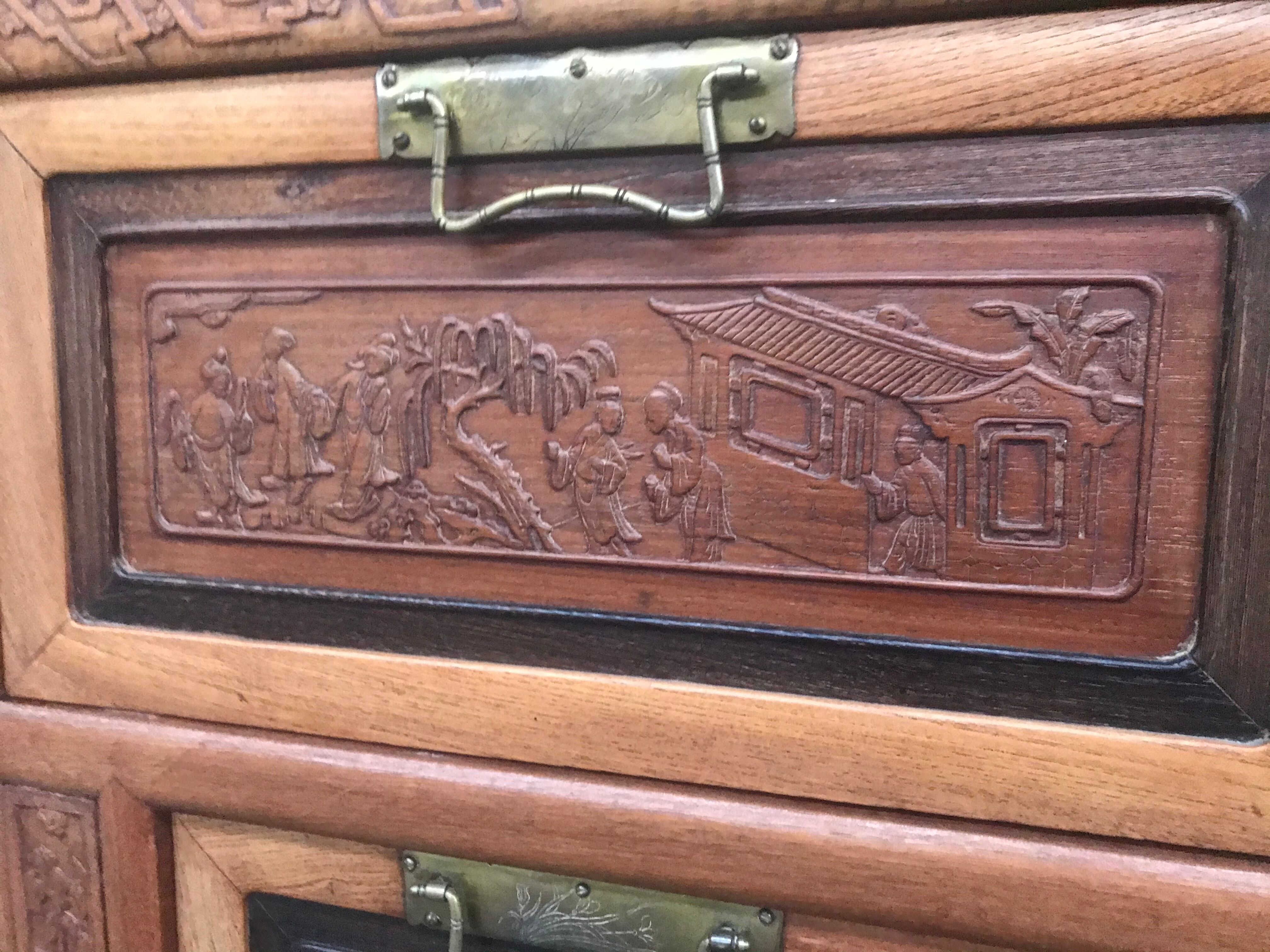 Chinese  Indonesian chest of drawers