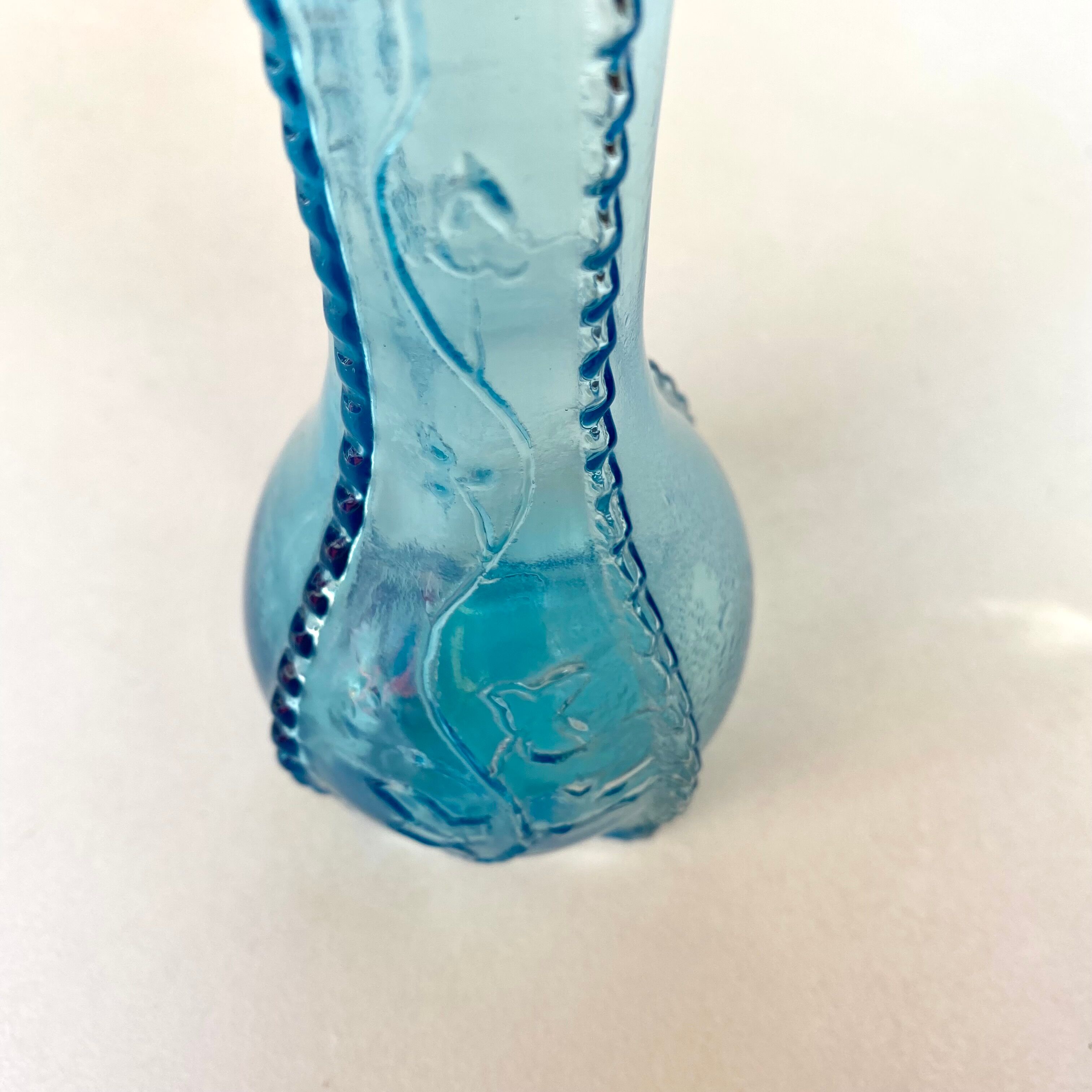 Antique glass vase