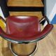 Chaise cantilever vintage cuir & chrome – design 60s/70s