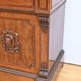 Buffet, commode, écritoire de propriété en acajou de style restauration, début XIXème