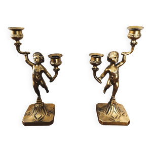 Paire de chandeliers