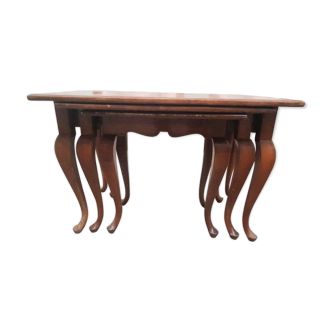 Set of 3 tables gigognes amsterdam N.V Pearelsi