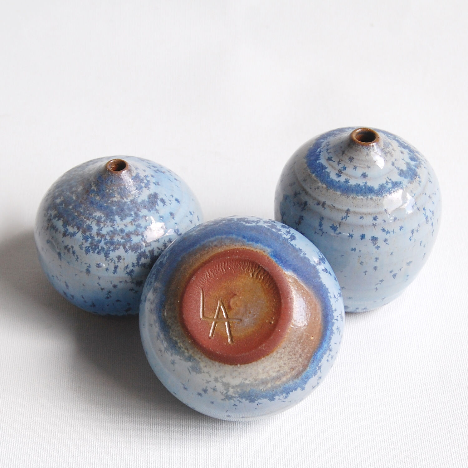 Trio of ceramics by Antonio Lampecco