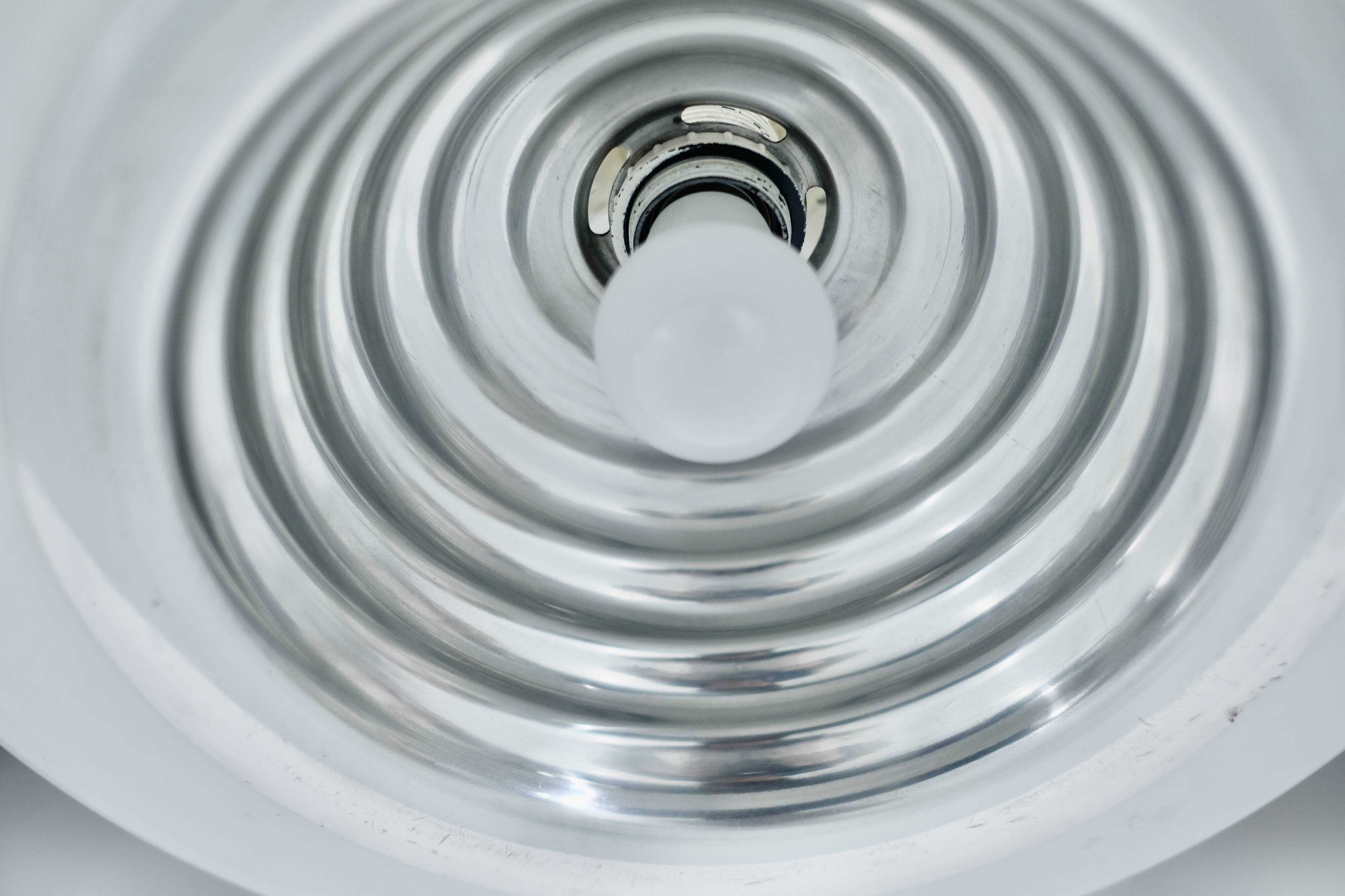 Black and White pendant light by Pier Giacomo & Achille Castiglioni for Flos - 1960s