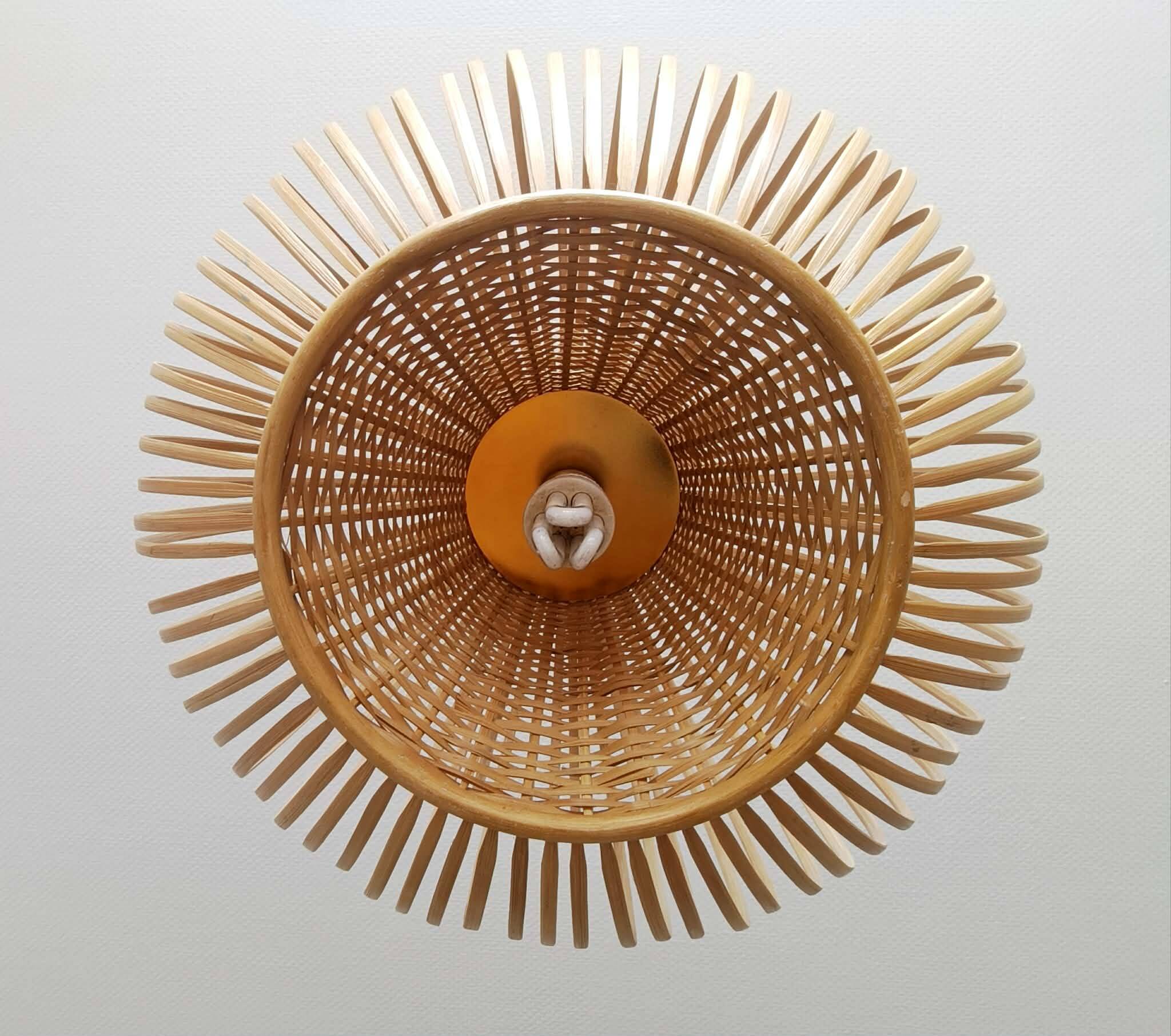 XXL bamboo ball pendant