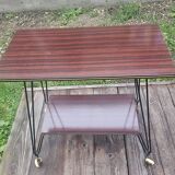 Iconic rolling furniture in formica and steel – 1960s