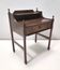 Vintage 1970s Postmodern Walnut Nightstand, Italian Design, Excellent