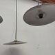 Enameled sheet metal pendant lights