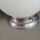 Pair of ceiling lights or wall lights with white glass globes.