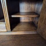 Solid wood secretary