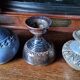 Trio of stoneware vases from the 70s signed and stamped