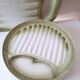 Asparagus service in green earthenware Moulin des Loups Orchies
