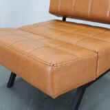 1970s Brevetti IPE Set Of Three RARE Convertible Lounge Chairs, Italy