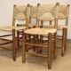Series of 4 Charlotte Perriand Chairs Model "Bauche" BCB Edition