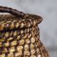 Panière en corde tressée vintage