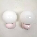 Pair of vintage Erref wall lights for Tissot space age